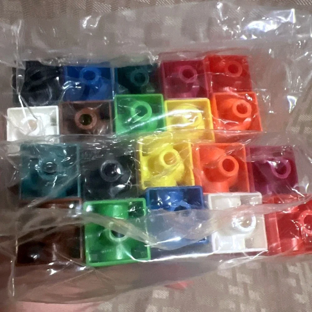 Lot Of 2 Cuisenaire Snap Cubes Sets 100 Pc Math Manipulatives 30500A NOS Sealed